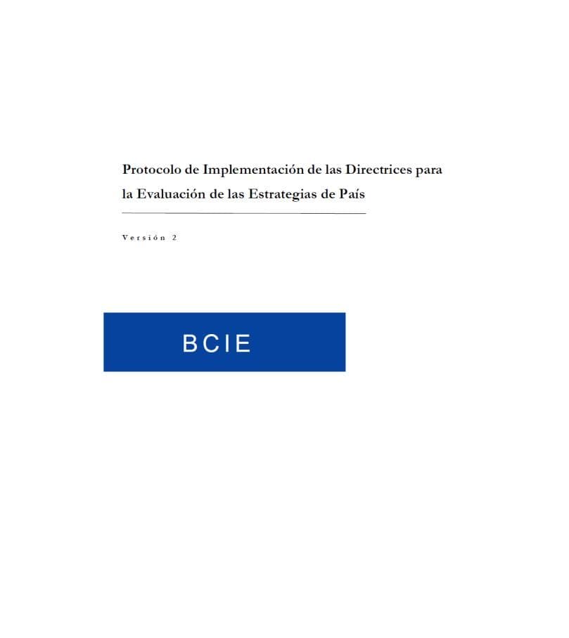 Vista Previa de :  Protocolo de Implementación de las Directrices para la Evaluación de las Estrategias de País