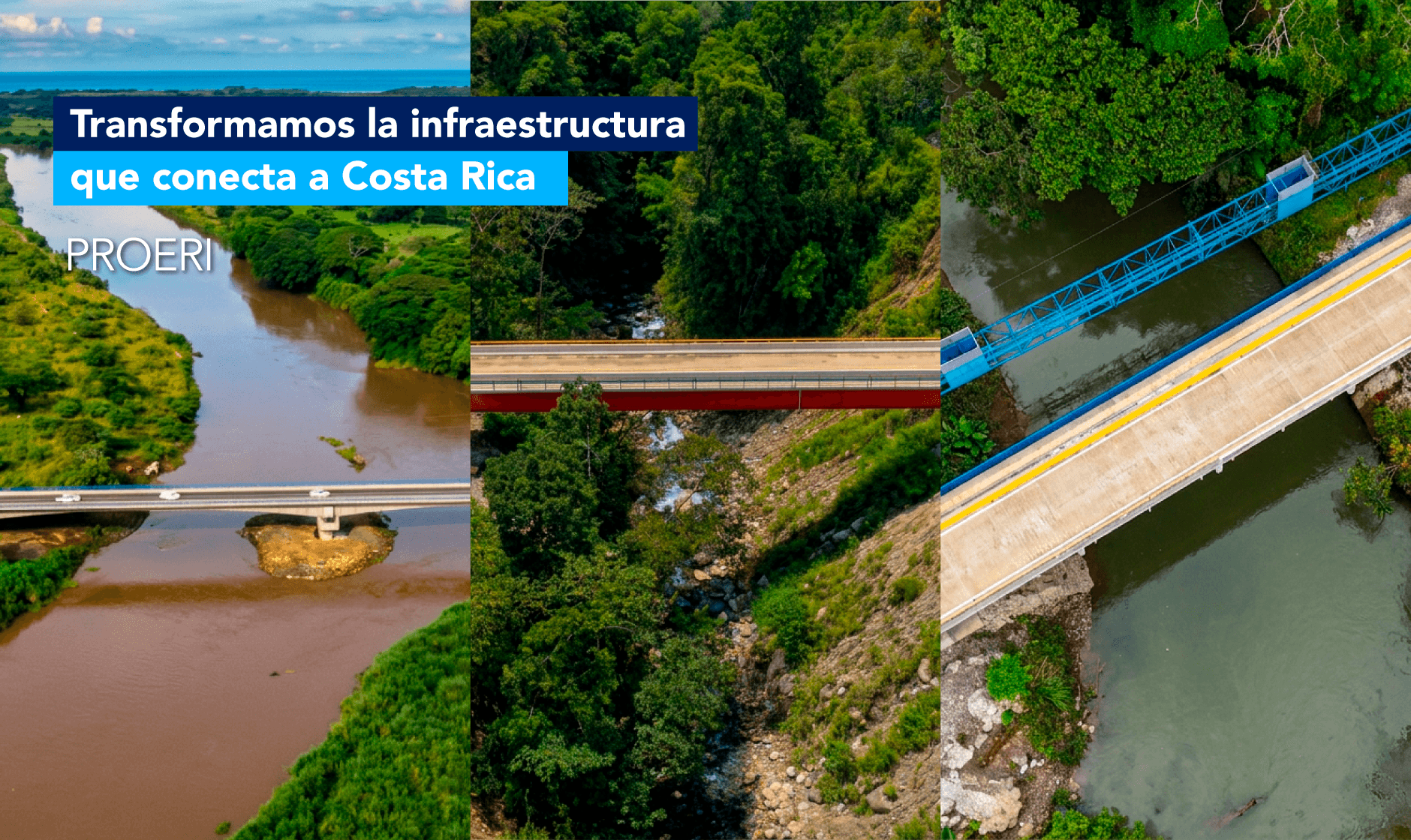 119 puentes financiados por el BCIE fortalecerán la seguridad y conectividad de más de 2 millones de costarricenses