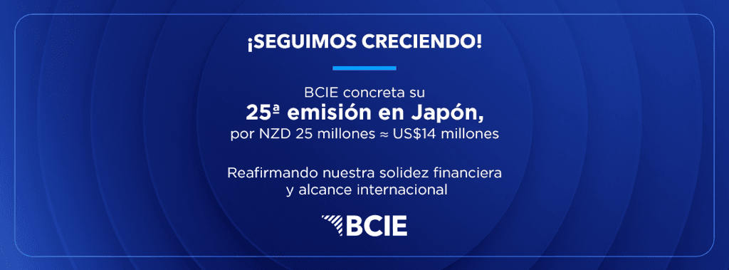 BCIE regresa al mercado japonés con emisión privada por NZD 25 millones
