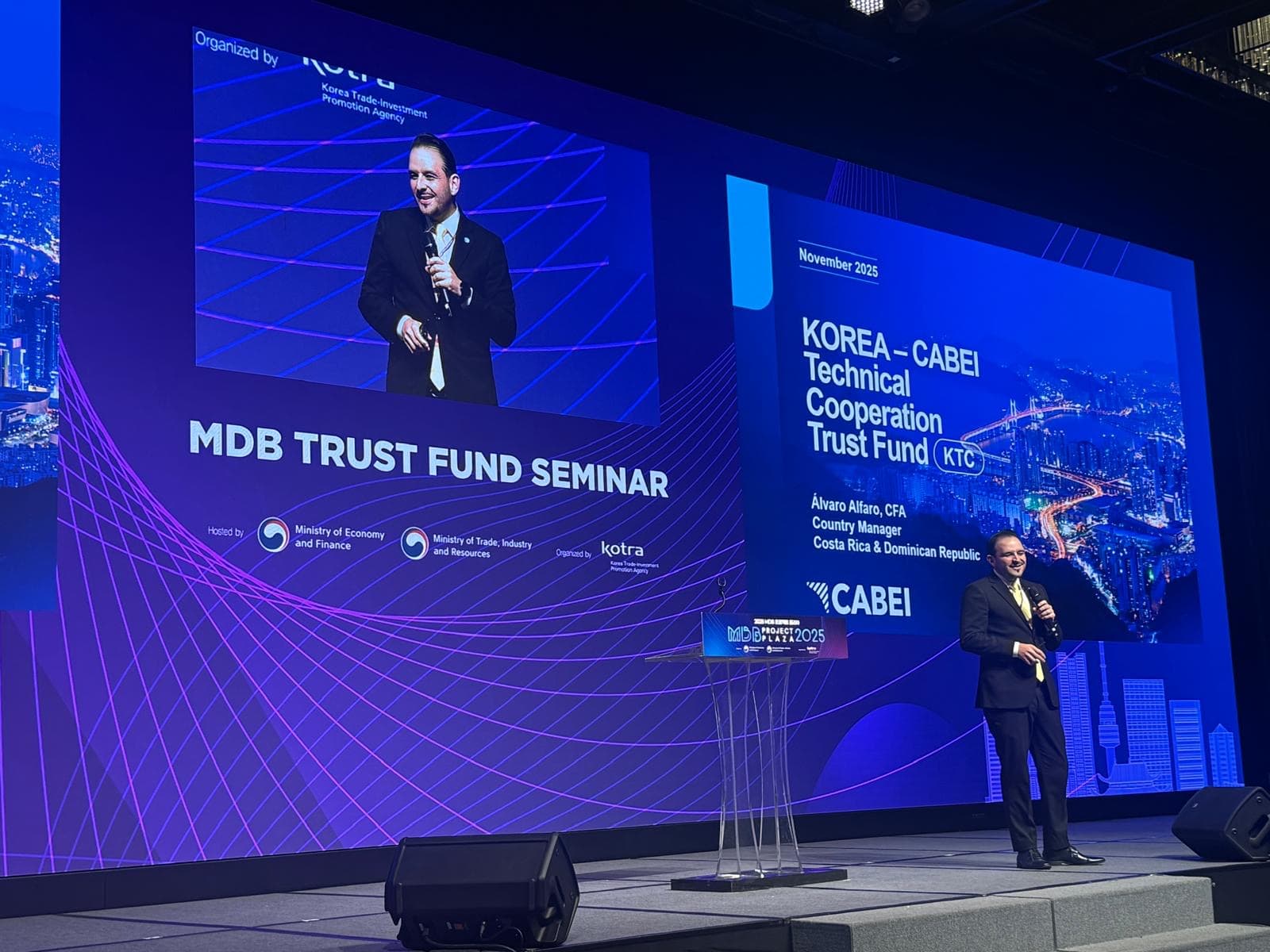 BCIE impulsa la cooperación entre Corea y la región en el MDB Plaza 2025