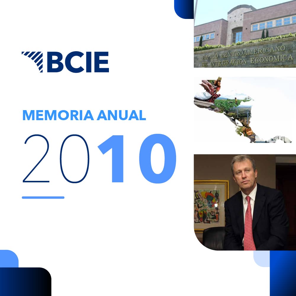 Memoria Anual de Labores del BCIE 2010