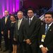 Parte del equipo de colaboradores del BCIE en El Salvador durante la inauguración del evento.