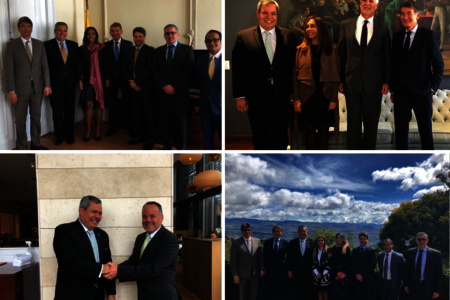 The visit aims to strengthen alliances and attract new investments for the Central American region.  