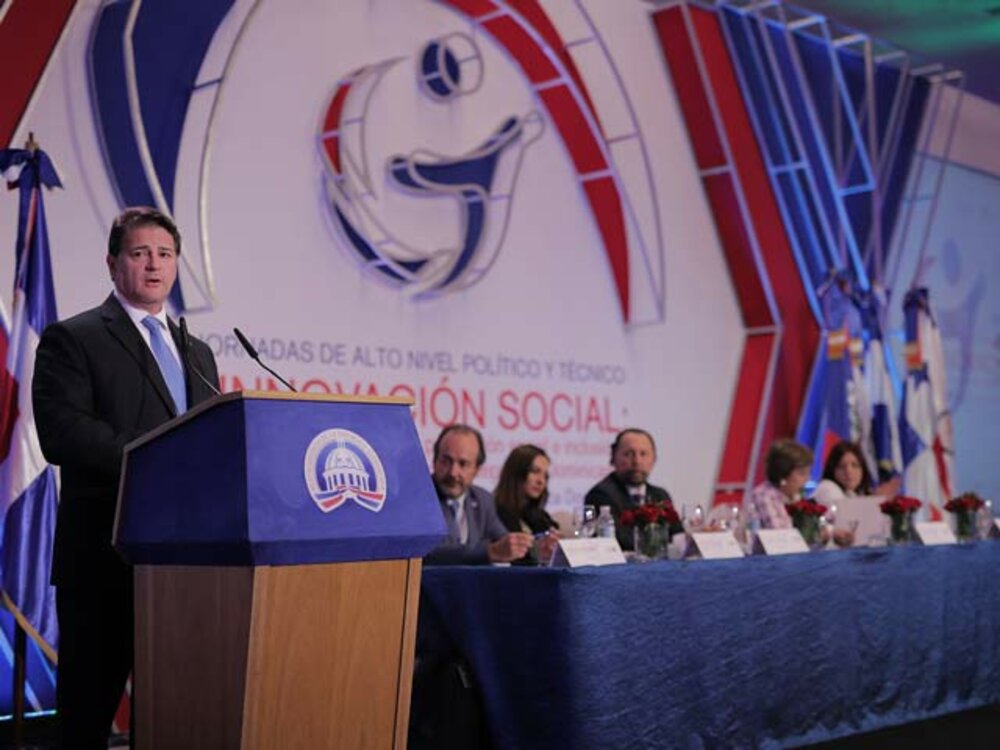 El Vicepresidente Ejecutivo del BCIE, Abogado Alejandro Rodríguez Zamora, presidió el panel  “Las barreras para la equidad y el futuro de la intersectorialidad en el marco de los ODS”.